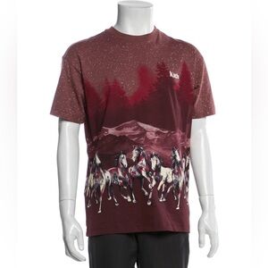 Kith Horses Graphic Print Crew‎ Neck T-Shirt
Size: XS